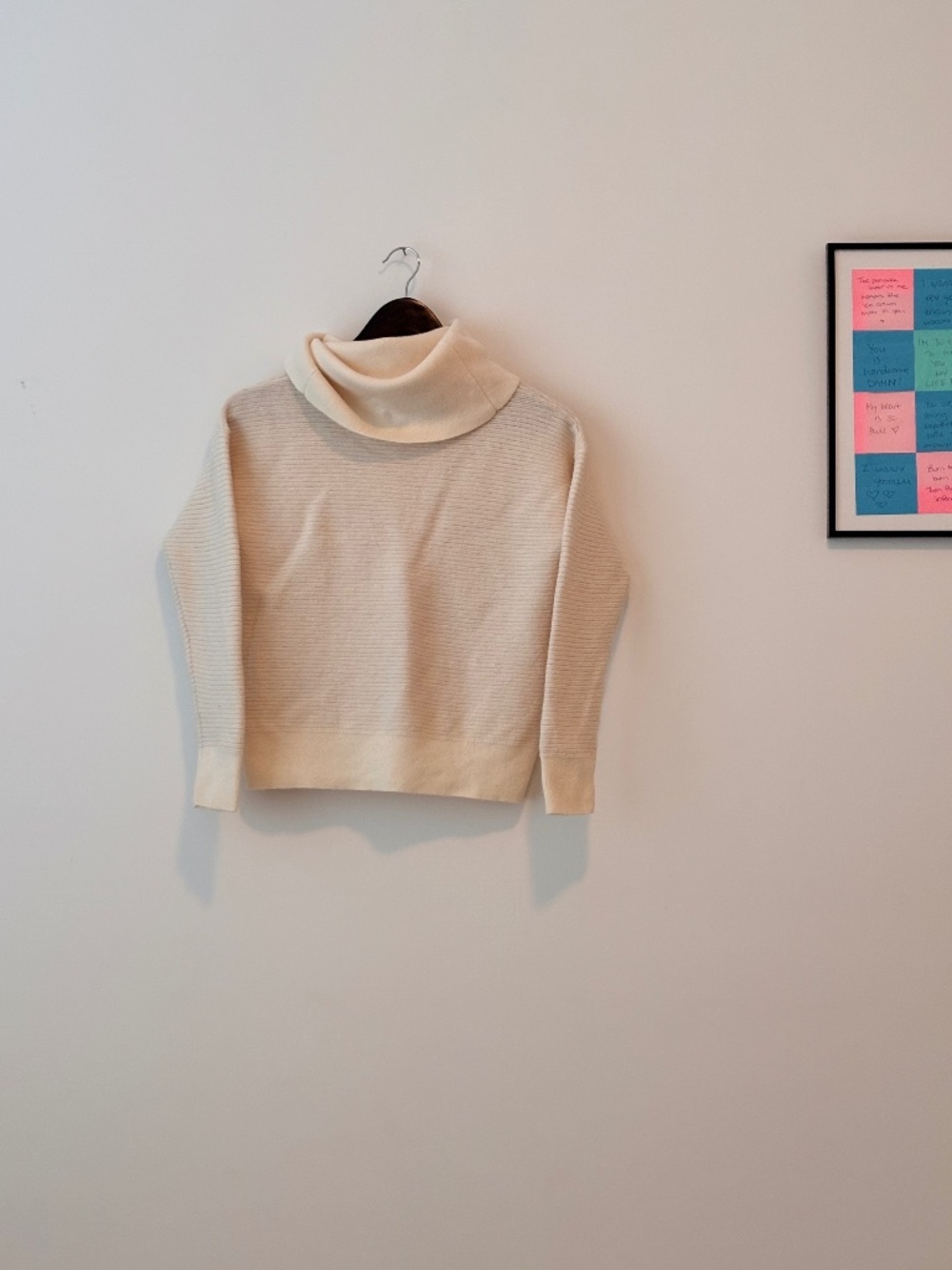 'Ralph Lauren' Cowl neck wool sweater